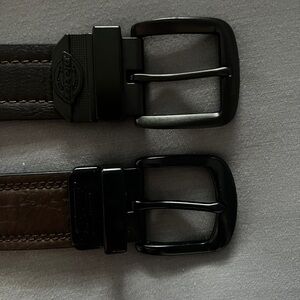 Dickies reversible Black and Brown Men's Belts